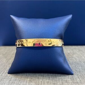 Kate Spade ♠️ THERES STRENGTH IN NUMBERS Idiom Bangle Bracelet
